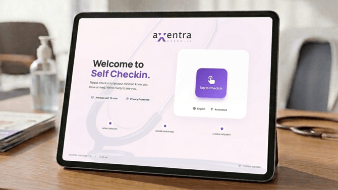 Axentra Health Systems, Axentra Check-ins