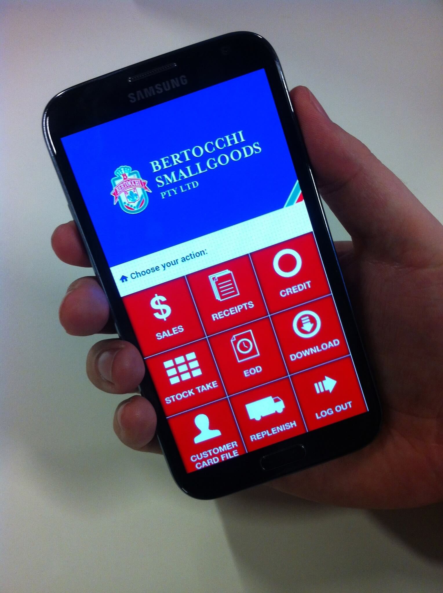 Bertocchi Smallgoods Mobile App Development