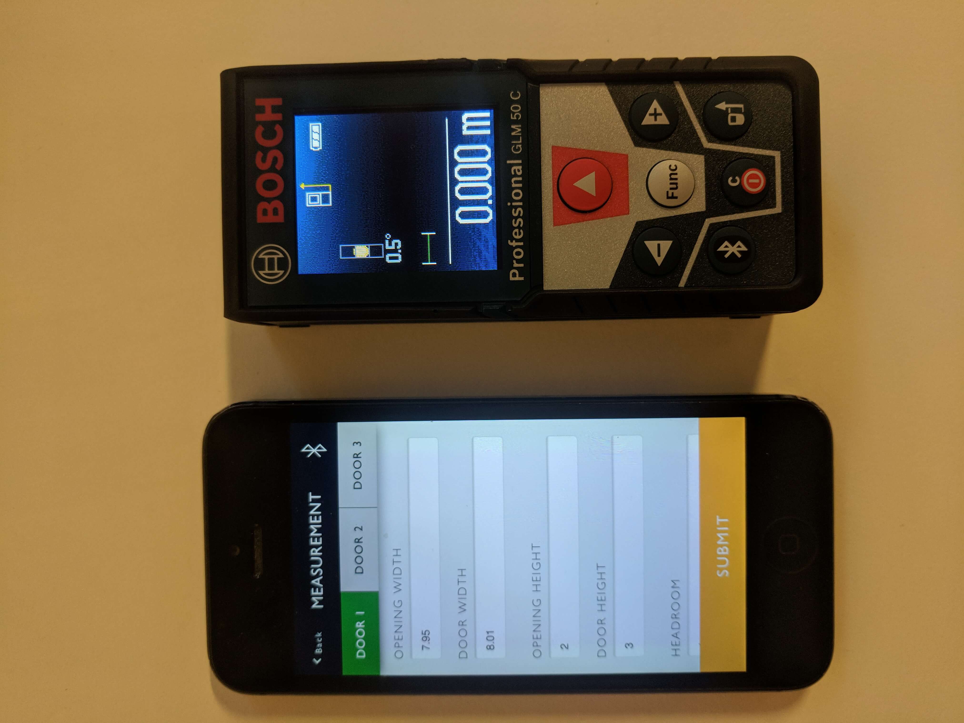 Mobile App Bluetooth Device
