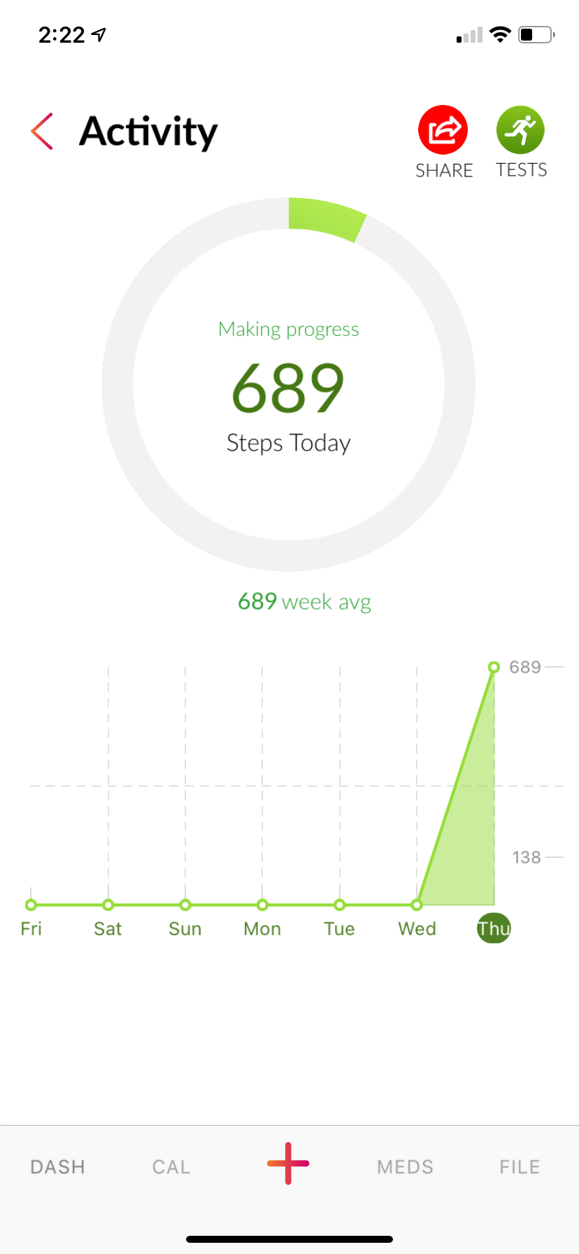 Apple Health mobile app integration