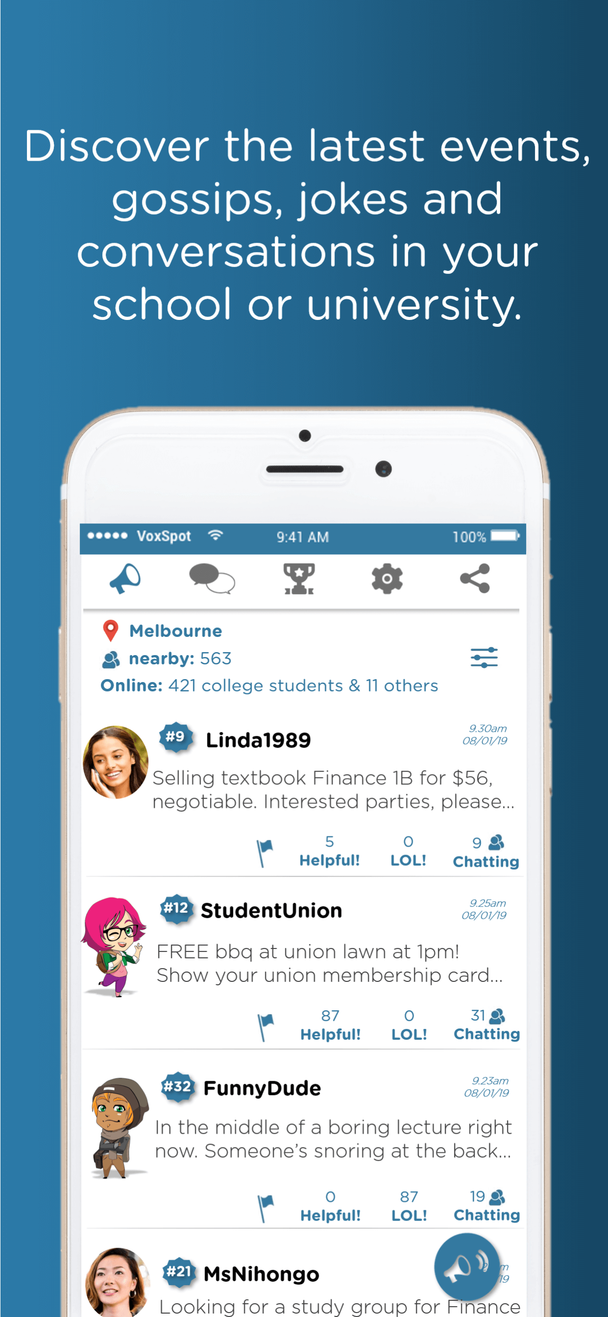 Geo-based Social App