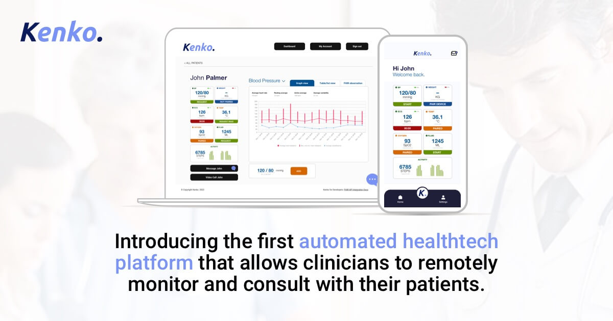 Kenko Health Automated Remote Patient Monitoring Hitori